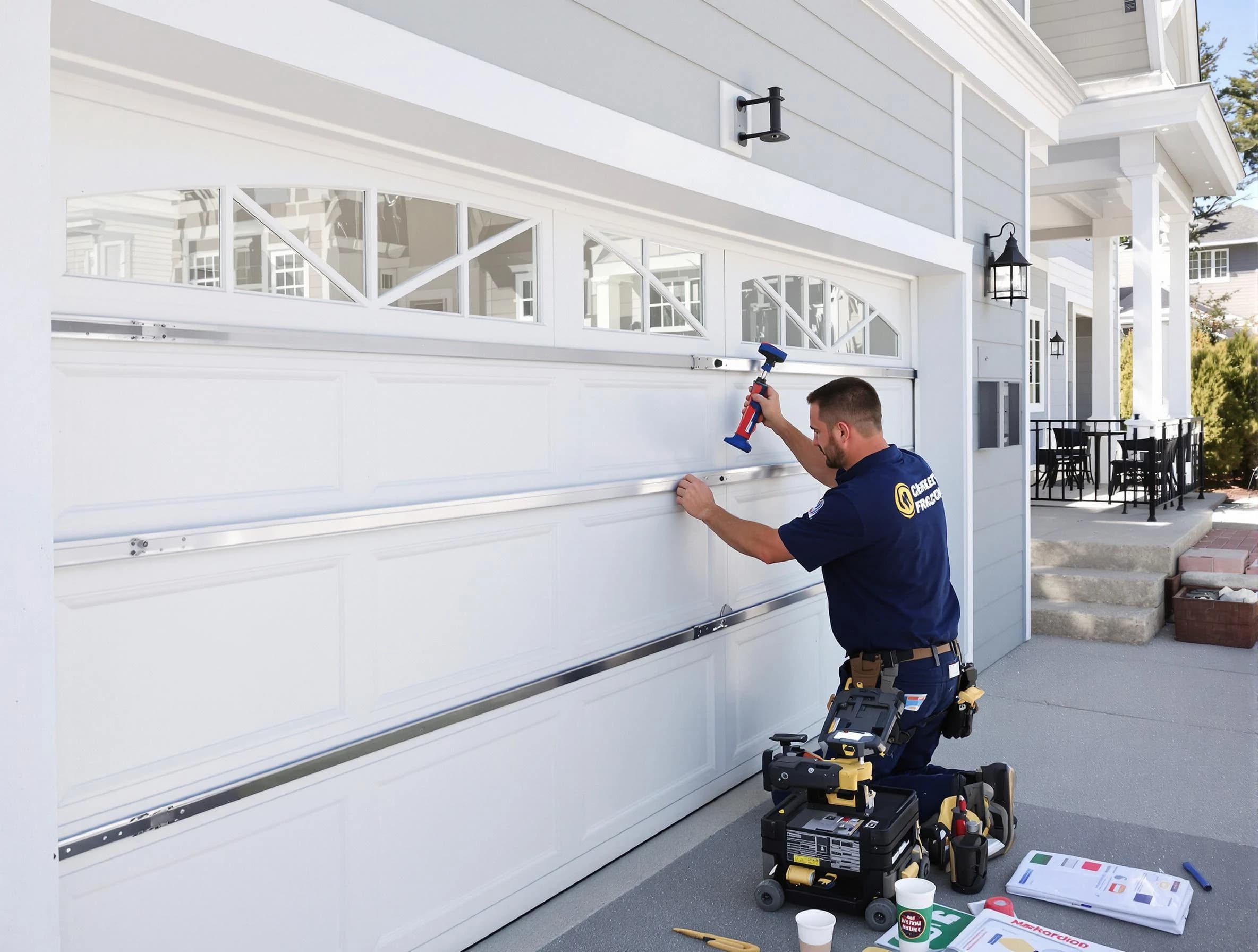 Professional garage door installation by Avondale Estates Garage Door Repair in Avondale Estates