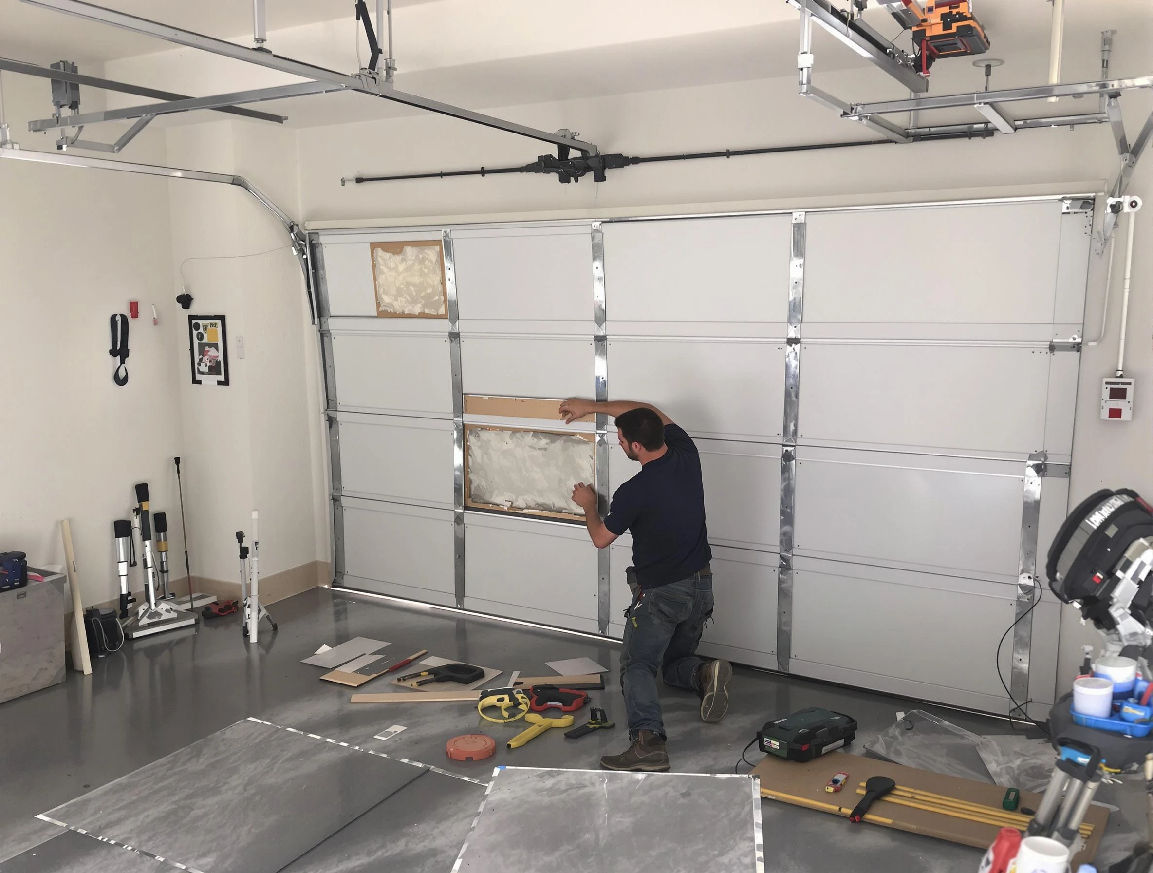 Garage Door Panel Repair in Avondale Estates