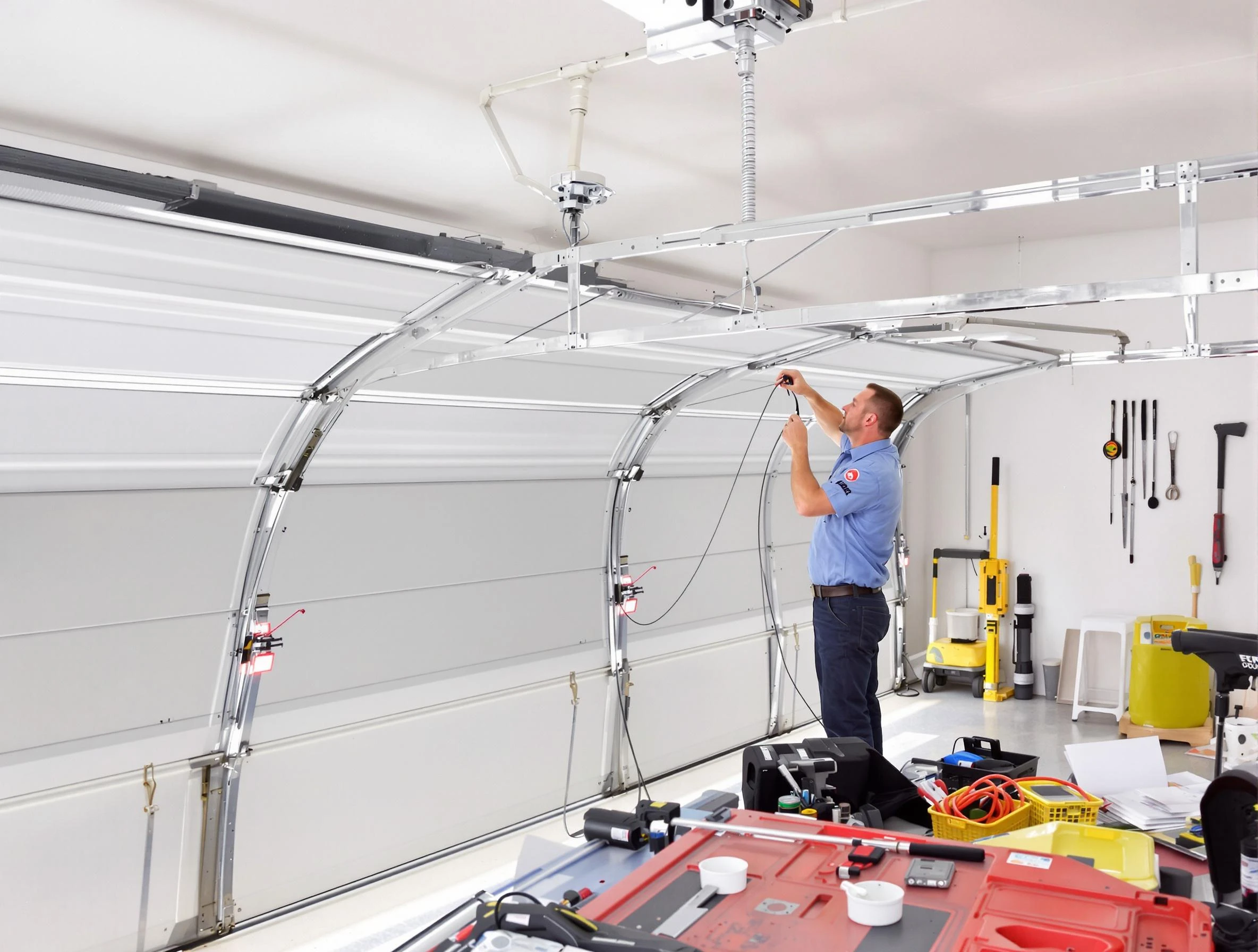 Garage door cable repair service by Avondale Estates Garage Door Repair in Avondale Estates